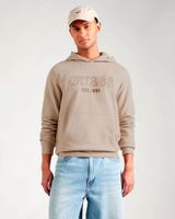 Poleron Guess Hombre Beau Hoodie Sweatshirt Gris