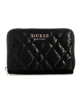 Billetera Guess Mujer Isemay Slg Medium Zip Around Negro
