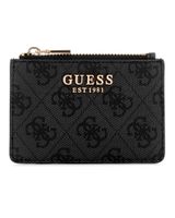 Monedero Guess Mujer Laurel Ii Slg Credit Card Case Negro