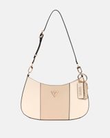 Cartera Noelle Ii Zip Shoulder Bag Beige Mujer