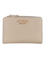Billetera Guess Mujer Laurel Ii Slg Zip Arnd Crd Cse Gris