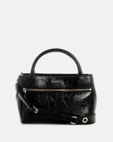 Mini Cartera Justine Satchel Negro