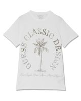 Polera Ss Bsc Guess Cls Design Tee Blanco