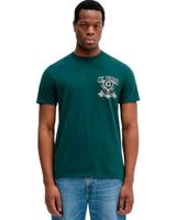 Polera Ss Bsc Great Outdoors Tee Verde Hombre