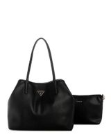 Cartera Guess Mujer Victtoria 2 In 1 Tote Negro