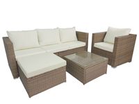 Juego Living Terraza Estefanía 5 Pers