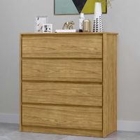 Cómoda Noëlle 4 cajones Marrocos/ Off white