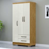 Closet 3 puertas Classic Marrocos/ Off white 188x46x80