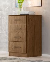 Cómoda Altea 4 cajones Castaño Wood