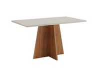 Juego de Comedor 6 sillas Firenze Beige  78,1 x 77 x 136 cm