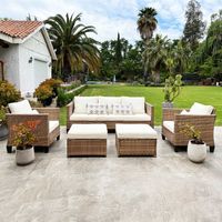 Juego Living Terraza Emilia 7 Personas