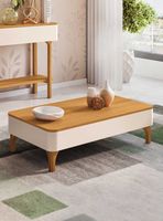 Mesa de Centro Niza Off White / Cinamomo