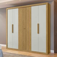 Closet 6 puertas Atelier Marrocos/ Off white 217x46,8x229,8