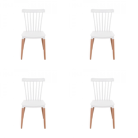 Silla Windsor Blanca 4 Unidades