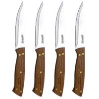 SET DE 4 CUCHILLOS DE 5"" PARA ASADO