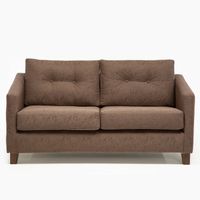 Sofá Elena 2 Cuerpos Café