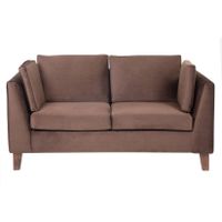 Sofá Estocolmo 2 Cuerpos Café