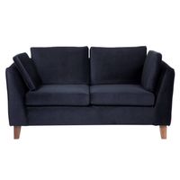 Sofá Estocolmo 2 Cuerpos Negro