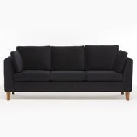 Sofá Estocolmo 220 Negro