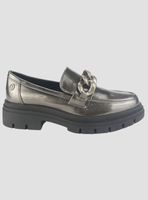 Mocasin Chalada Mujer Selina-5 Plateado Casual