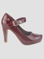 Zapato Chalada Mujer Fashion-71 Burdeo Casual