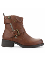 Botin Tostado Mujer Casual Chalada Torke T