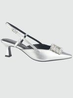 Sandalia Jorge Bischoff Mujer P17994002 Plateado Casual