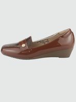 Mocasin Chalada Mujer Coles-5 Café Casual