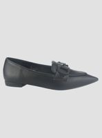 Mocasin Chalada Mujer Slak-1 Negro Casual