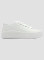 Zapatilla Chalada Mujer Clu-10 Blanco Plataforma