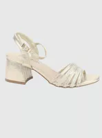 Sandalia Chalada Mujer Fira-1 Dorado Casual