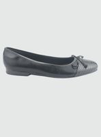 Zapato Chalada Mujer Nazzer-4 Negro Casual