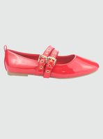 Ballerina Chalada Mujer Miu-3 Rojo Casual