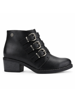 Botin Negro Mujer Casual Chalada Faca