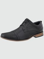 Zapato Ferracini Hombre 6065 Derby Negro Matte Casual