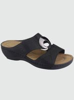 Sandalia Chalada Mujer Kon-5 Negro Casual