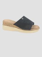 Sandalia Chalada Mujer Tera-1 Negro Plataforma