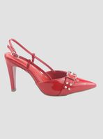 Zapato Via Marte Mujer 044-014-03 Rojo Casual