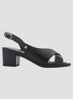 Sandalia Mujer Negro Comfortflex 2557404 Casual