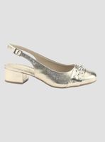 Zapato Via Marte Mujer 070-008-01 Dorado Casual