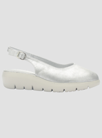 Zapato de mujer Plateado Casual Chalada Marfak-1