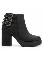 Botin Negro Mujer Casual Chalada Ella N