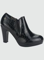 Zapato Chalada Mujer Plataform25 Negro Casual