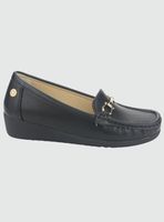 Mocasin Chalada Mujer Malu-2 Negro Casual