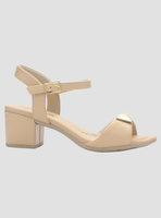 Sandalia Mujer Nude Comfortflex 2557402 Casual
