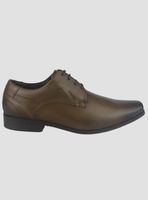 Zapato Ferracini Hombre 6067 Derby Café Oscuro Casual