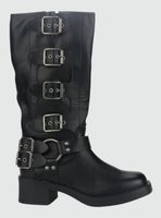 Bota Chalada Mujer Biker-2 Negro Casual