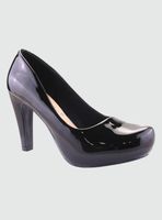 Zapato Chalada Mujer Fashion-81 Negro Plataforma