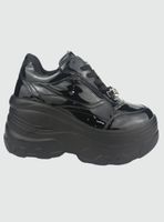 Zapatilla Chalada Mujer Nake-1 Negro Urbano