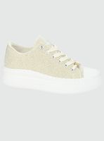 Zapatilla Chalada Mujer Clu-11 Dorado Urbano